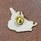 Pepsi Fest 2008 Enamel Pin With Policeman Character Riding Sled