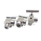 1 8  1 4  3 8  1 2  Female Male Elbow 90 Degree Needle Valve Crane Flow Control 