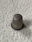 2 Vintage Sewing Thimbles Size 6 And 8 Metal Craft Collectible