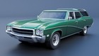 Abs-like Resin 3d Printed 1 25 1969 Buick Sport Wagon Kit