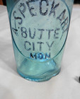 Montana Territory Hutchinson A  Speckart  Butte City Mon  Embossed W pigment cap