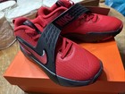 Nike Team Hustle Kids Basketball Shoes University Red Black Hf6280-602  1y