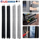 4   Refrigerator Door Cover Kitchen Appliance Protector Smudges Handle Decor Usa