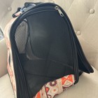 Pet Carrier Cat Travel Bag Portable Soft Sided Comfort Case Airline Approved Dog