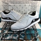 Footjoy Pro Sl Golf Shoe White Leather Spikeless Waterproof 53267 Mens Sz 11m