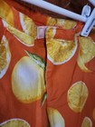 Vtg Speechless Childrens Pants Size 8 Orange Themed Citrus