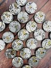 Vintage Watch Movements Gear Set 55 Pc Round 20 Mm Mechanisms Steampunk Parts
