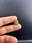 Very Rare Old Vintage Large Tibetan Turquoise Stone Bead Worn Patina
