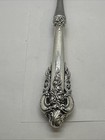 Wallace Grande Baroque Meat Serving Fork Sterling Silver Grand Server Hh