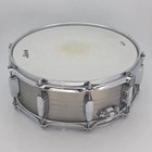 Used Ludwig Heirloom Stainless Steel Snare Drum 14x5 5 - Good