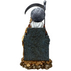 7 Colores Santa Muerte 12   Statue  Sitting Holy Death Grim Reaper Skull 7 Color