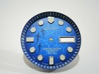 New Blue Save The Ocean Dial W 3 Sharks   Minute Track Divers Skx007  nh36  4r36