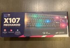 Mechanical Gaming Keyboard -tbi Pro X107 Mechanoid - Authentic Blue Switches