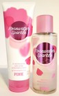 Victoria Secret Pink - Rosewater Sparkle - Mist And Lotion Set - New