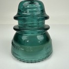 Antique Vintage Hemingray No 42 Predrilled Glass Insulator Diy Light Lamp Cpix