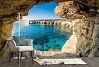  3d Sea Caves Landscape Wall Murals Peel And Stick Self-adhesive Large Poster 