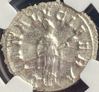 Beautiful Graded Ancient Roman Denarius Child Emperor Gordian Iii 238-244ad Ngc