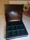 The Bombay Company Vintage Cherry Wooden Tea Chest With Brass Handles