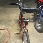Schwinn Sting-ray Vintage Muscle Bike Red 20  Steel Frame Black Banana Seat