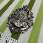 Toujours Hq Fidele Vtg Antique Filigree Pendant Art Nouveau French Cameo Style