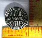 Harley Pin Vintage 90s Hd Motorcycle Collectible Biker Memorabilia -new On Card
