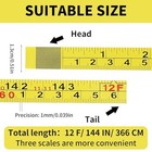 10 Packs Self Adhesive Measuring Tape Adhesive Tape Measure Stick On Tape 