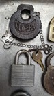 Antique vintage Padlock Lot Of 8  Half Of Them Working 