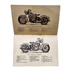 Vintage 1950 Harley-davidson Riders Handbook Overhead Valve Twin Models 13860-50