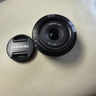 Samsung  30mm F 2 0 Pancake Lens For Nx Series Cameras  Tested Fine -usa Seller