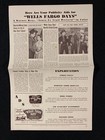 Wells Fargo Days Orig Movie Press Sheet 1944 Dennis Moore Western Short
