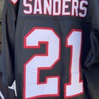 100  Authentic Reebok Helmet Tag Deion Sanders Atlanta Falcons Jersey Sz 58