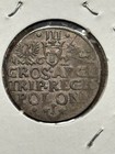 Medieval 1622 Poland 3 Groschen Trojak Sigismund Iii Krakow Higher Grade