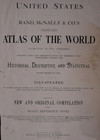 1897 Large 15 x22  Rand Mcnally Atlas Map   Utah   Free S h