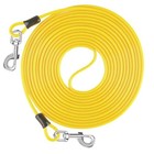 15ft Tie Out Cable For Dogs Up To 350lbs - Rust Proof 15ft 350lbs Yellow