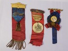 3 Antique 1890s Firefighters Convention Ribbons Pennsylvania