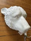 Restoration Hardware Baby   Child Bear Head Porcelain Nightlight Wall Lamp
