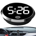 Led Car Clock Automobiles Internal Stick-on Mini Digital Clock Decoration
