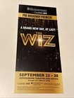 The Wiz Musical Revival Flyer Ad  Pre-broadway Tour Hippodrome  Promo Flier