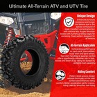 Set 4 Atv Tires 26x11-12 26x9-12 Utv All Terrain 6pr Heavy Duty 26x9x12 26x11x12