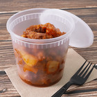 Karat 24oz Pp Plastic Injection Molded Deli Containers W lids  240 Sets 