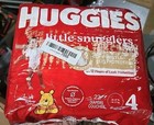 Huggies Little Snugglers Gentle Skin Baby Diapers  Size 4  22-37 Lbs   22 Count