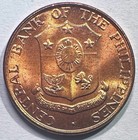 1963 Philippines 1 Centavo  Unc bu Rd