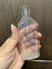 Lg Lot Of 20 Antique Clear Glass Pharmacy Apothecary Medicine Bottles  Look read