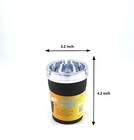      2 X Silver Butt Bucket Ashtray              Car Cup Holder Portable   2 Pack  