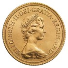 British Gold Sovereign Coin Avg Circulated  random Year 