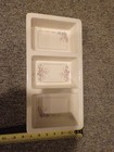 Large Pfaltzgraff Trousseau 3-part Divided Rectangular Divided Server 14 5  