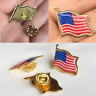 Lot Of 50 American Flag Lapel Pins United States Usa Hat Tie Tack Badge Pin