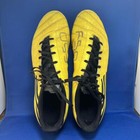 Adidas F10 Adizero Fg 2010 Yellow Black Football Boots Cleats Size Us 12
