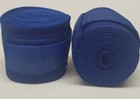 Hand Wraps Blue Cotton For Boxing Muay Thai Kickboxing Mma Combat Sports 