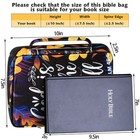 Bible Cover Case For Women - Large Religious Carrying Bag  Leaves Style